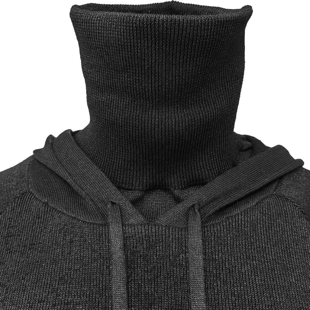 Roupa com capuz e proteção para o pescoço, nível 5 de proteção contra cortes, em conformidade com as normas EN388 e CE da UE. Ideal para atividades ao ar livre, autodefesa e resistência a cortes.