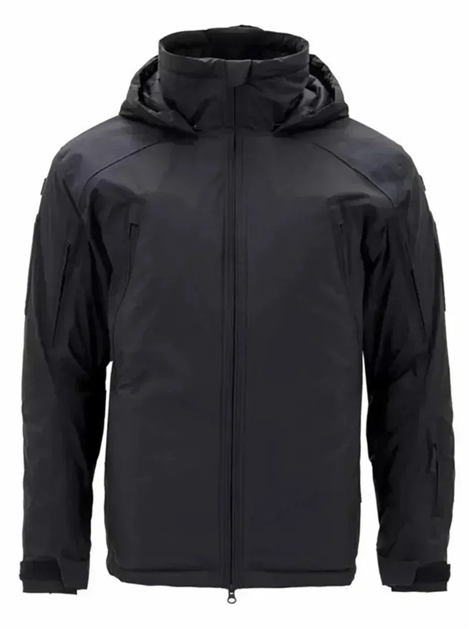Jaqueta Tática de Inverno 4.0 Corta-Vento Grossa, Impermeável e Quente com Capuz para Homens, Ideal para Camping, Caminhadas e Caça.