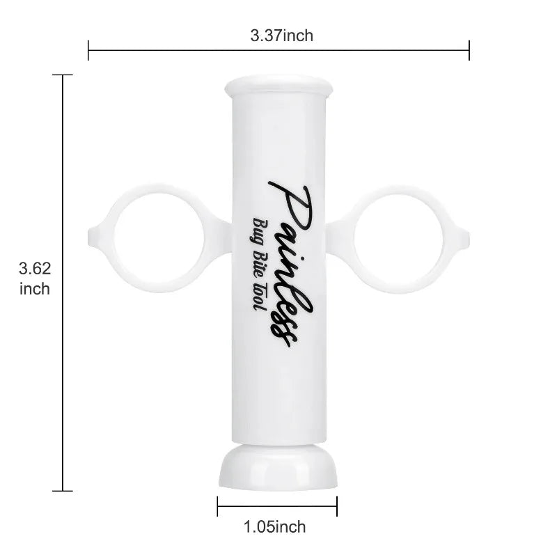 Kit de sobrevivência para emergências ao ar livre com extrator de veneno a vácuo, bomba de desintoxicação para picadas de mosquito e abelha, ferramentas de sobrevivência para atividades ao ar livre e equipamentos de acampamento.