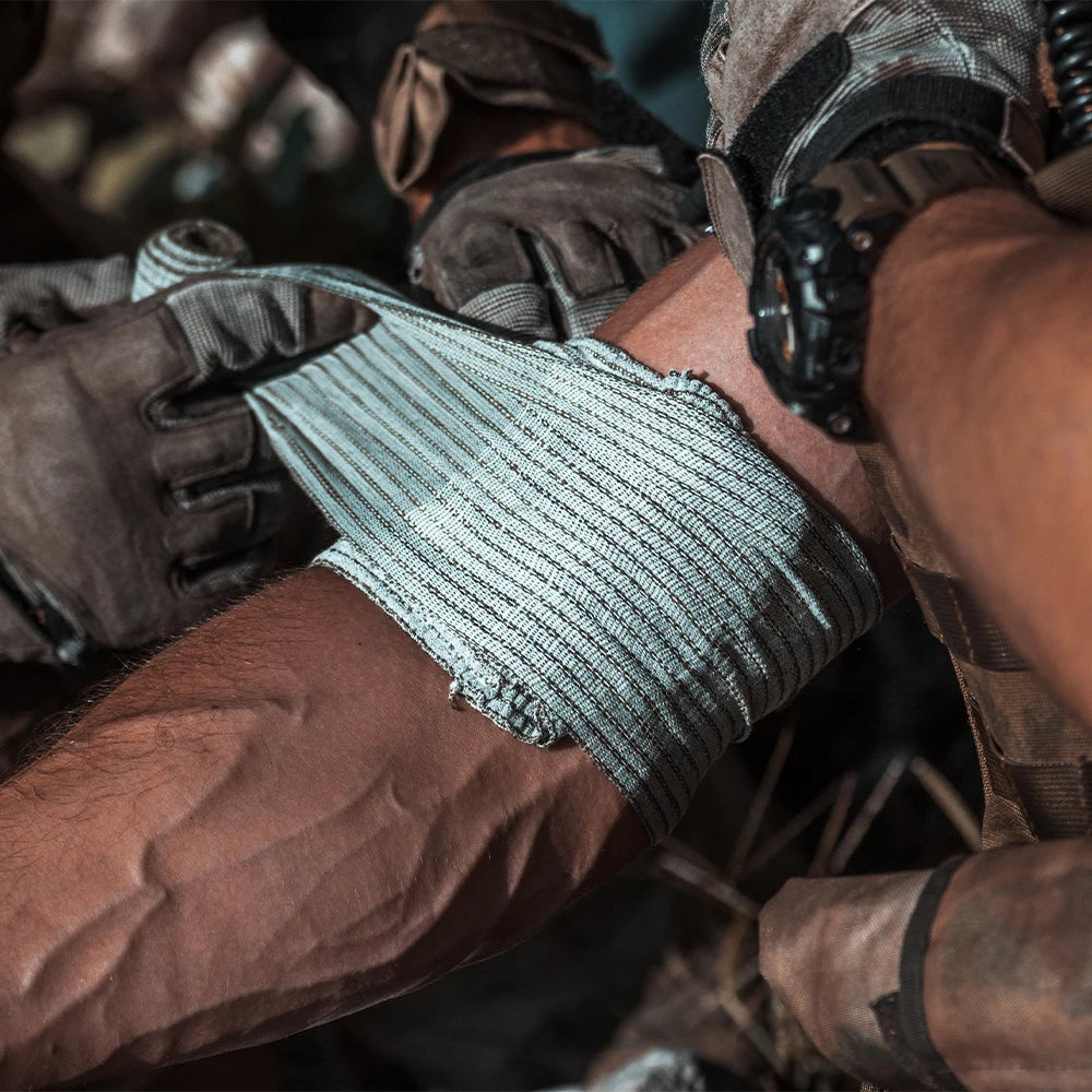 Kit de primeiros socorros de emergência Rhino Rescue, kit tático de combate IFAK para atendimento de primeiros socorros.