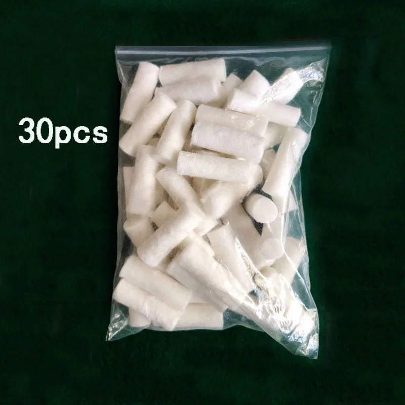 Kit de sobrevivência de emergência com 30/60 peças para aquecimento pessoal, incluindo mini bastões de algodão encerado para fogueiras, ideal para atividades ao ar livre como caminhadas, camping e churrasco.