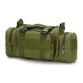 Mochila impermeável para montanhismo e atividades ao ar livre, em tecido Oxford 600D, ideal para camping, trilhas e pesca.