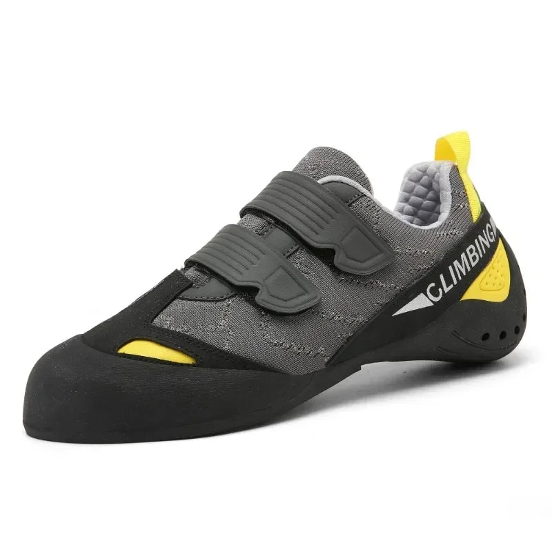 Tênis de escalada profissional masculino para boulder, novo modelo para iniciantes, ideal para escalada ao ar livre, em ambientes internos e externos.